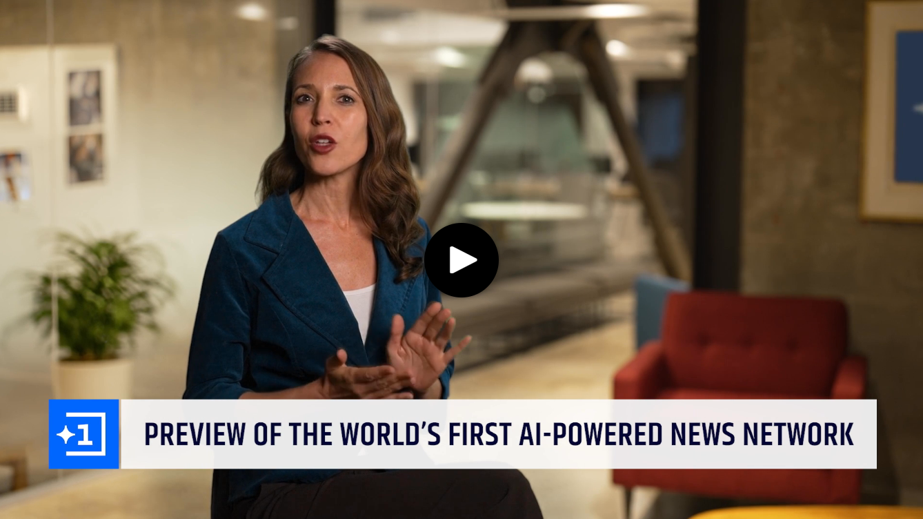Channel 1 AI: La televisión de noticias del futuro ya está aquí con presentadores generados por IA