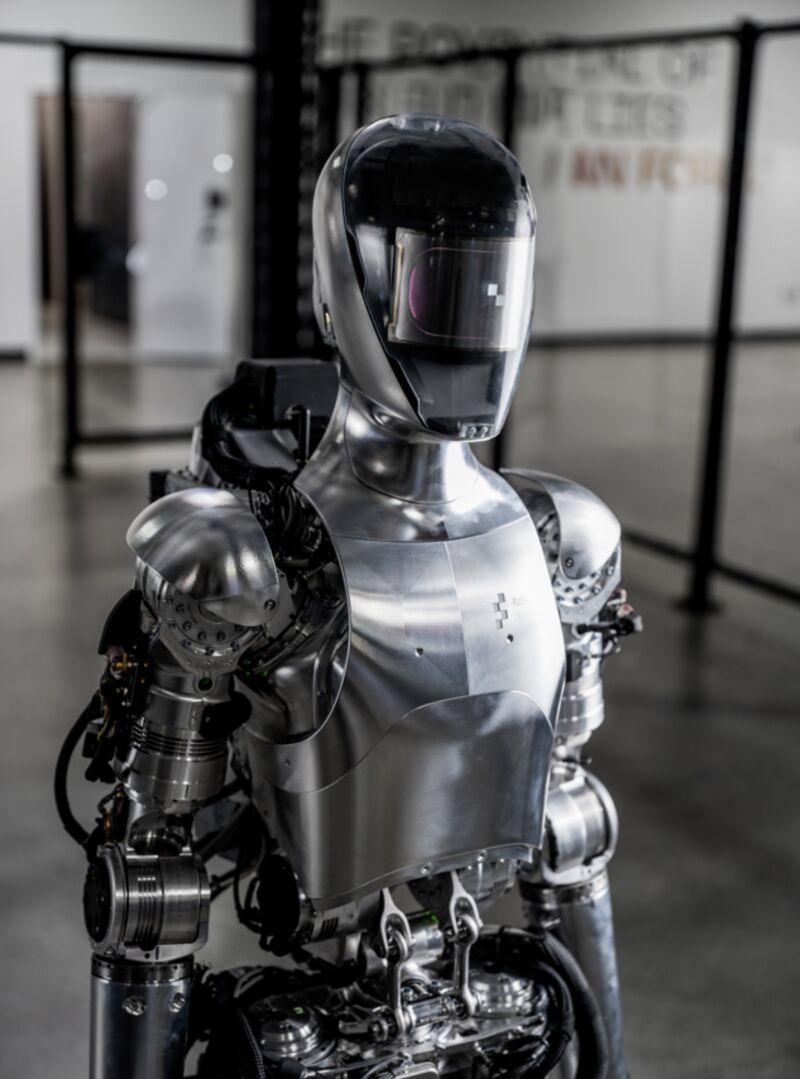 Figure 01: Un robot humanoide que aprende haciendo café