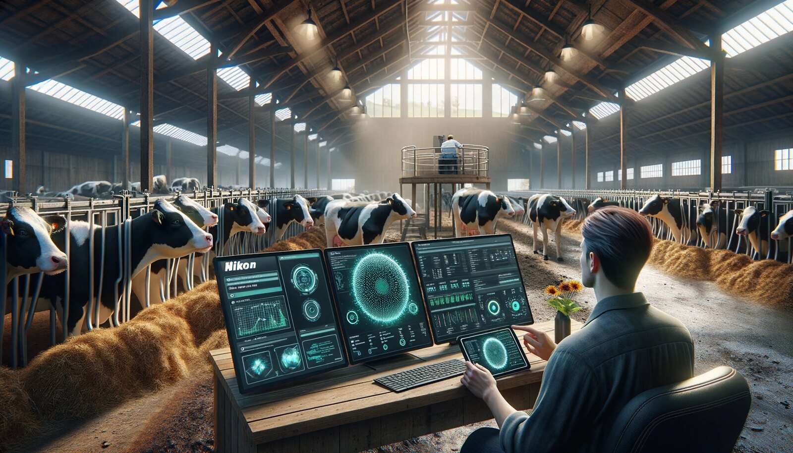Nikon usa la IA en la agricultura para predecir el nacimiento de vacas