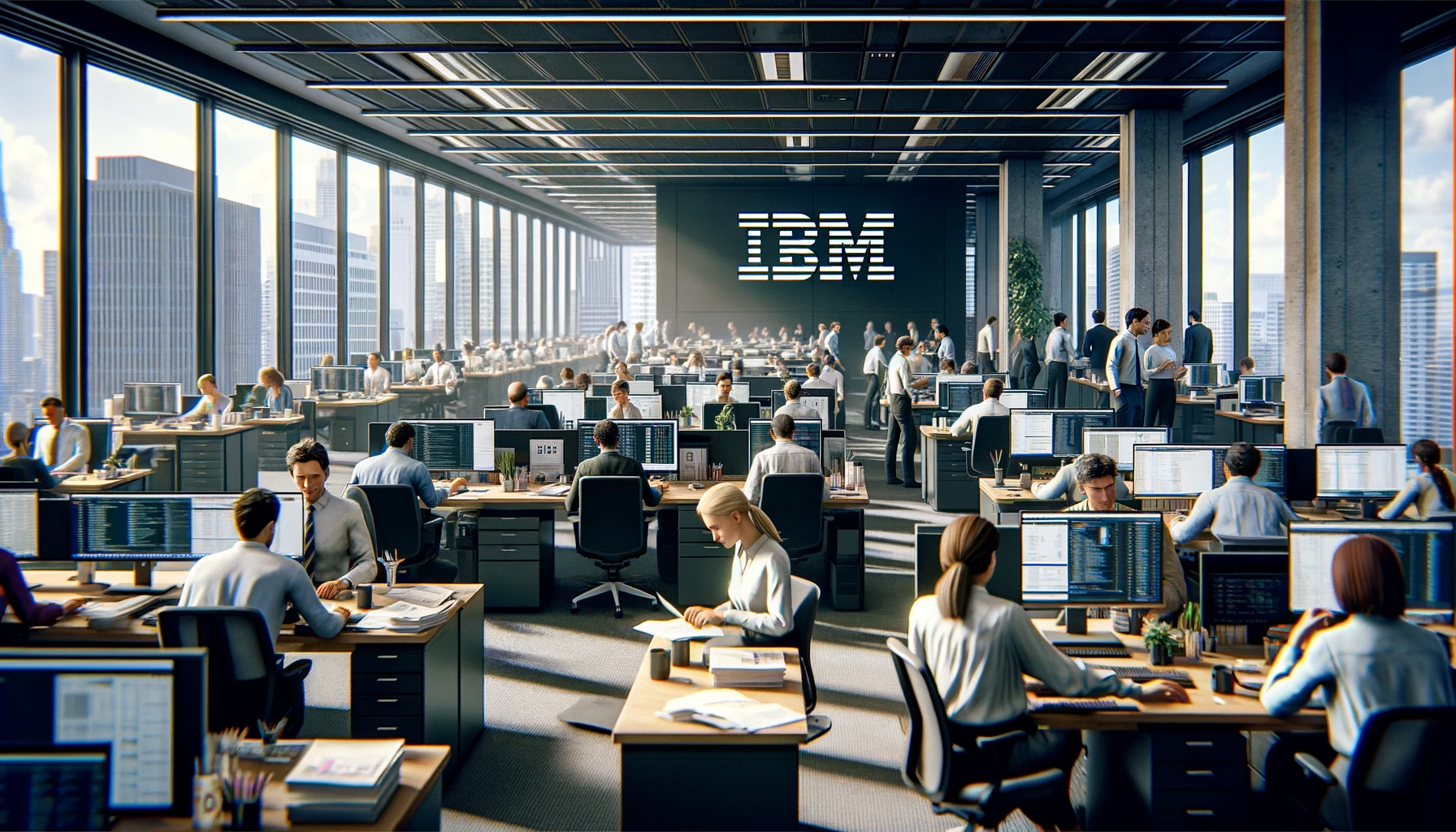 IBM exige la presencia en la oficina a sus trabajadores