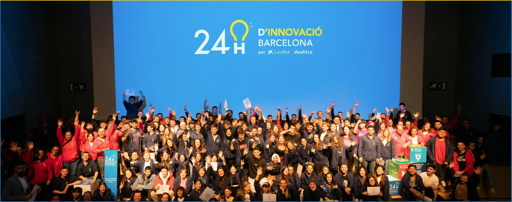 Estudiantes de toda España y Europa se unen en el desafío de innovación CaixaBank Dualiza en Barcelona