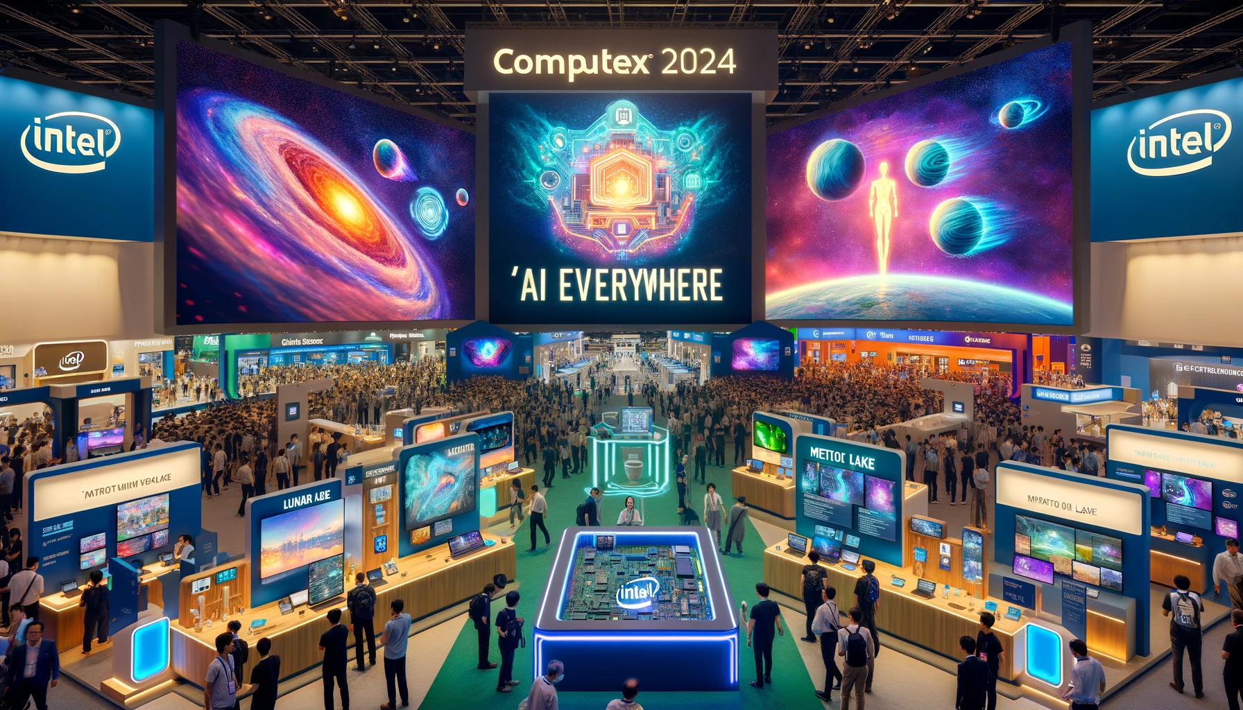 Intel impulsa la IA en el Computex 2024