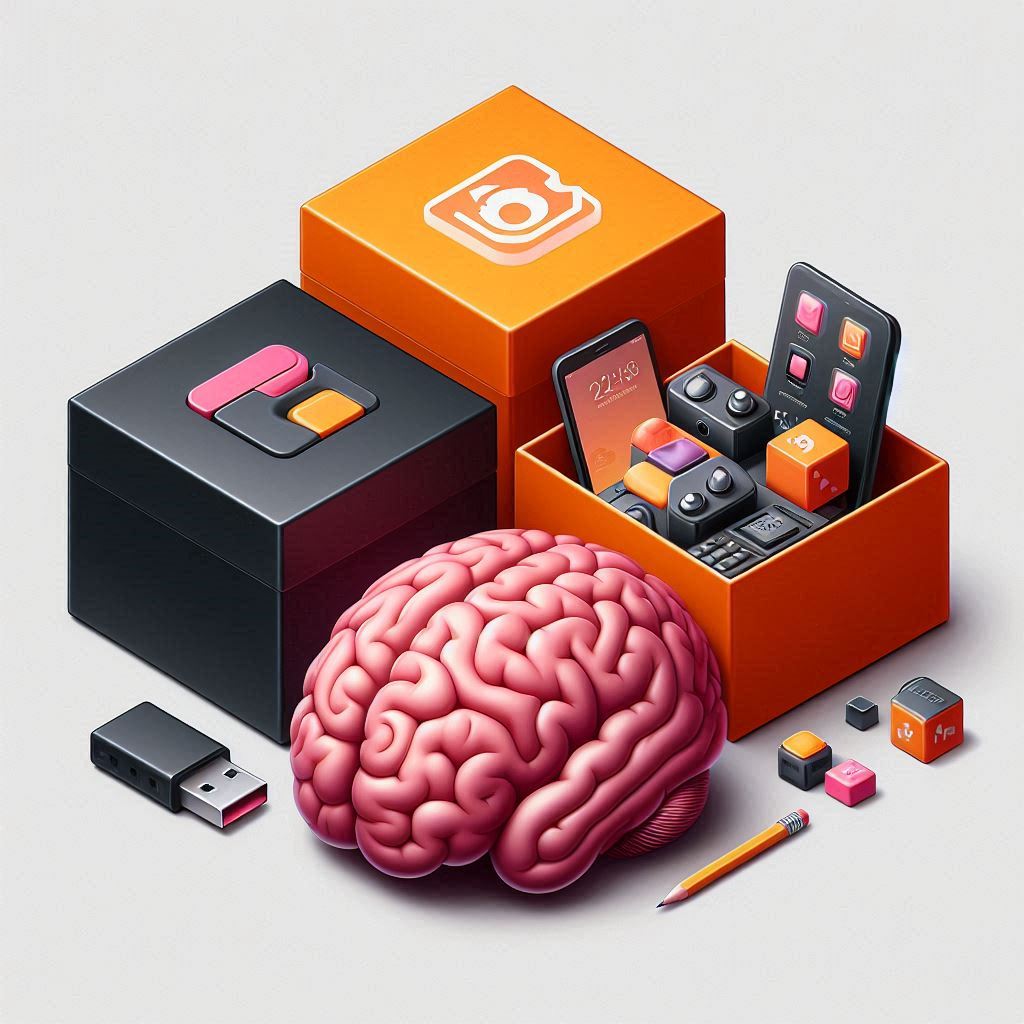 Cajas negras (pero son de color naranja) y cerebros grises (pero son de color rosa)