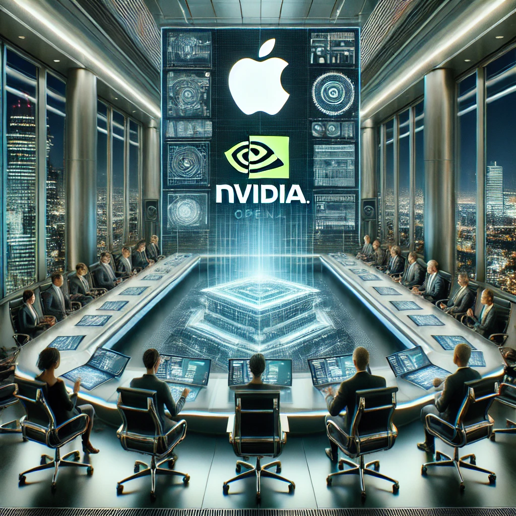 Apple y Nvidia consideran invertir en OpenAI para potenciar la IA