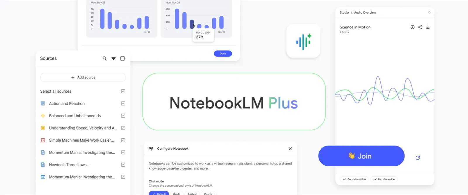 Google lanza NotebookLM Plus con funciones exclusivas y mayor privacidad